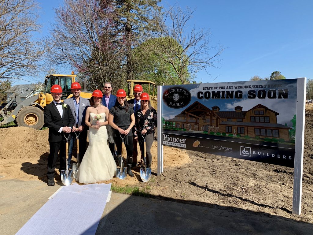 Black River Barn groundbreaking ceremony